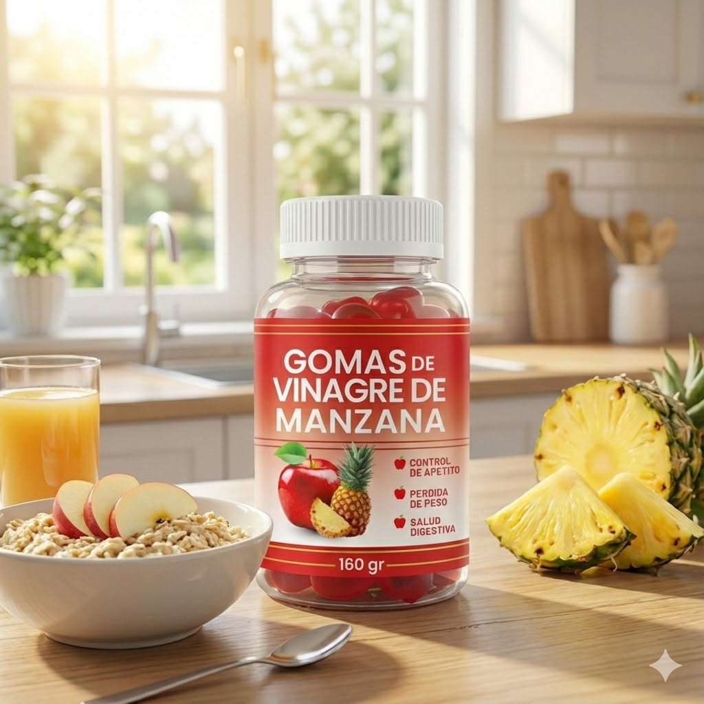 Gomas de Vinagre de Manzana