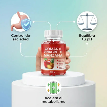 Gomas de Vinagre de Manzana